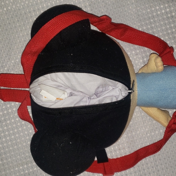 2010 Nickelodeon Nihao Kai-Lan Kids 12" Plush Backpack w/ Zippered Pocket - Picture 3 of 6